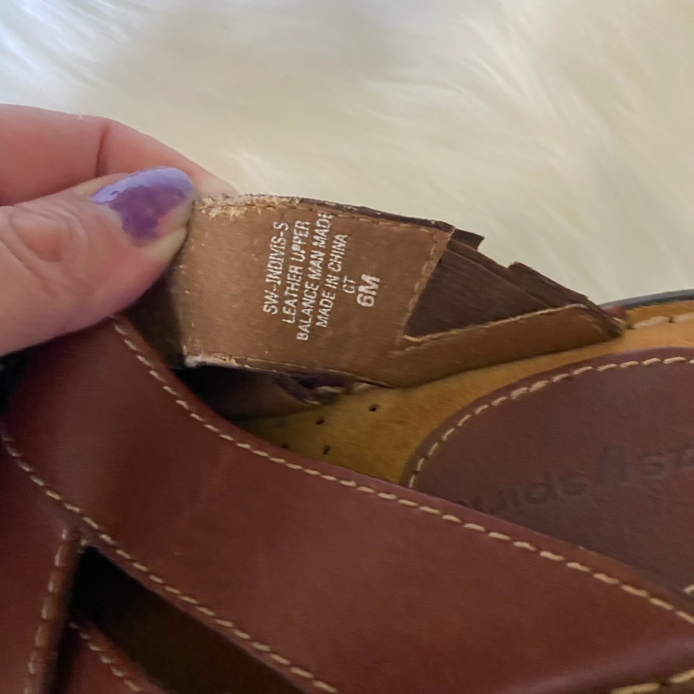 EUC Easy Spirit leather glide sandal - Picture 5 of 5